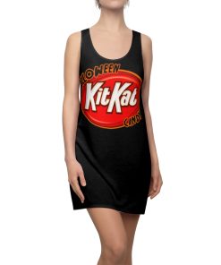 Halloween Kit Kat Candy Racerback Dress