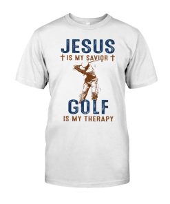 Jesus Is My Savior – Golf Is My Therapy T Shirt Jesus Is My Savior – Golf Is My Therapy T Shirt