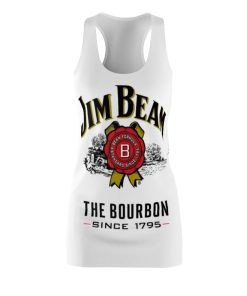 Jim Beam Bourbon Whiskey Racerback Dress Jim Beam Bourbon Whiskey Racerback Dress