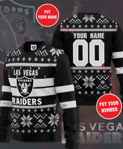 Las Vegas Raiders Ugly Sweater