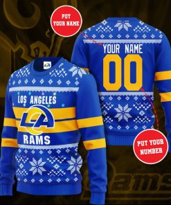 New Los Angeles Rams Football Ugly Christmas Sweater