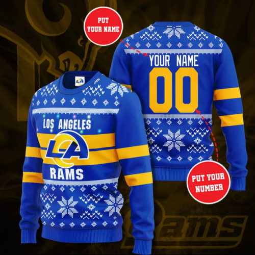 personalized rams jersey