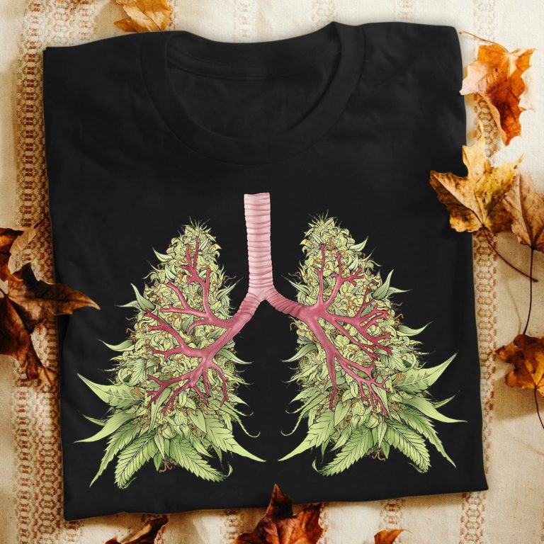 Lung Cannabis T Shirt