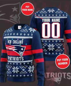 New England Patriots Ugly Sweater