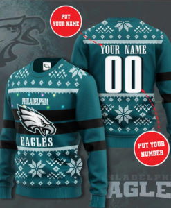 Philadelphia Eagles Football Ugly Christmas Sweater