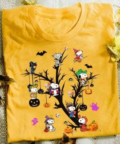 Snoopy Halloween Tree T Shirt