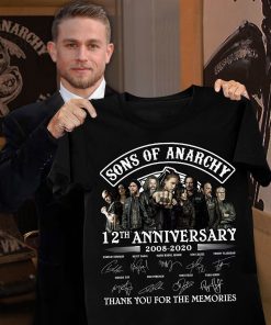 Sons Of Anarchy 12th Anniversary 2008 2020 Signature T Shirt