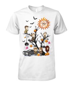 Supernatural Happy Halloween Tree T Shirt