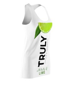 TRULY Lime Hard Seltzer Racerback Dress TRULY Lime Hard Seltzer Racerback Dress