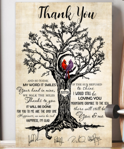 Thank You Led Zeppelin Lyrics Poster & Canvas Thank You Led Zeppelin Lyrics Poster & Canvas