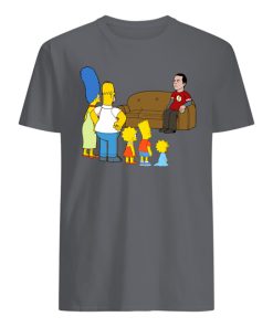 The Simpsons Meet Sheldon Cooper T Shirt