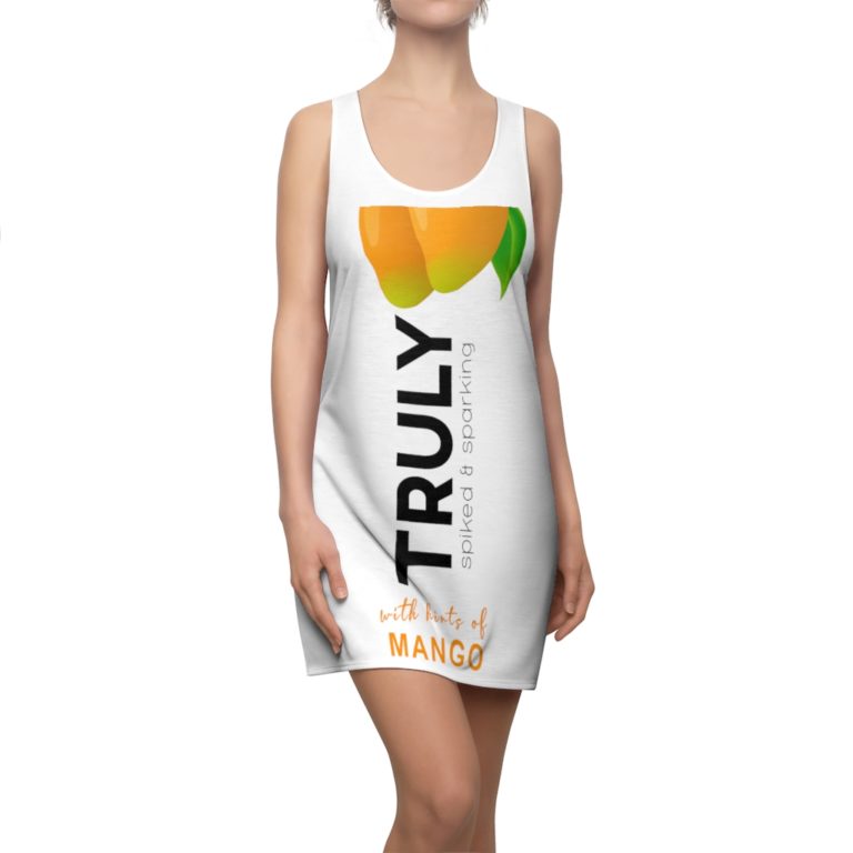 Truly Mango Hard Seltzer Racerback Dress