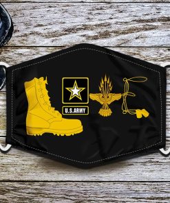 US Army Love Face Mask with PM2.5 Filter