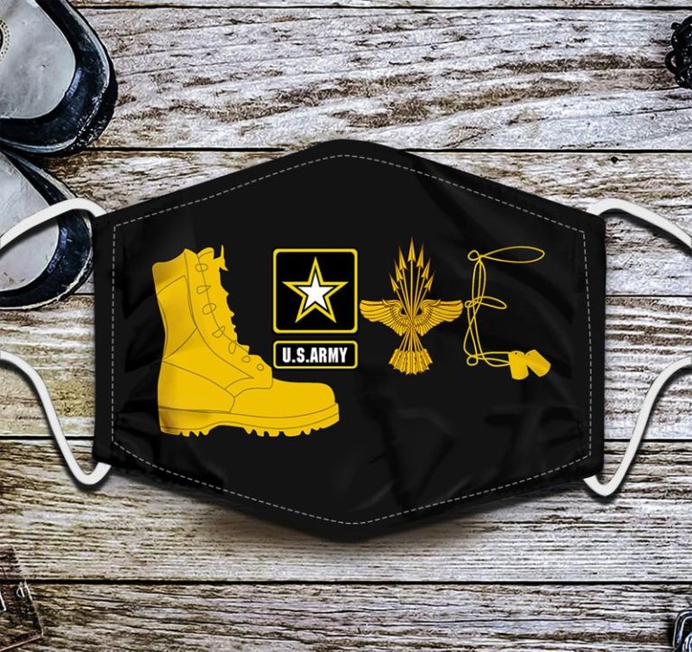 US Army Love Face Mask with PM2.5 Filter