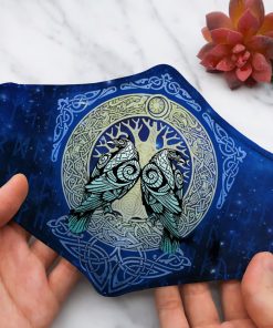 Rune Viking Raven Face Mask with PM2.5 Filter Rune Viking Raven Face Mask with PM2.5 Filter