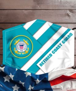 Retired Coast Guard Face Mask with PM2.5 Filter