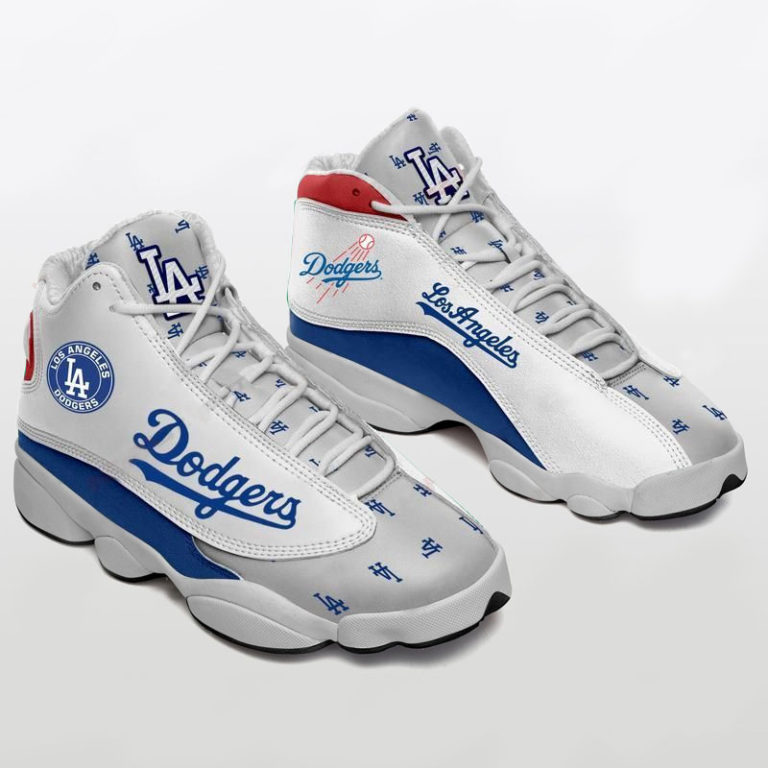 Los Angeles Dodgers Baseball Team Jordan 13 Sneaker – JD 13 Shoes