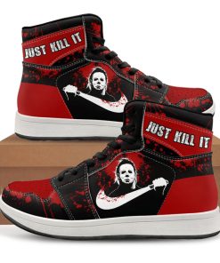 Halloween Michael Myers Just Kill It Air Jordan 1 High Sneakers
