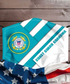 US Coast Guard Grandma Face Mask with PM2.5 Filter