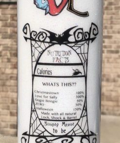 Christmastown Claw Skellington Seltzer Pumpkin King Glitter Tumbler Christmastown Claw Skellington Seltzer Pumpkin King Glitter Tumbler