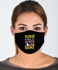 Nurse By Day Witch By Night Face Mask + PM2.5 Filter Nurse By Day Witch By Night Face Mask + PM2.5 Filter