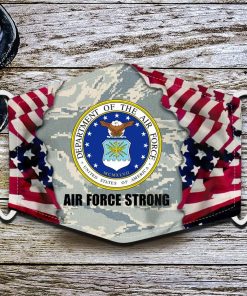 US Air Force Strong Face Mask with PM2.5 Filter