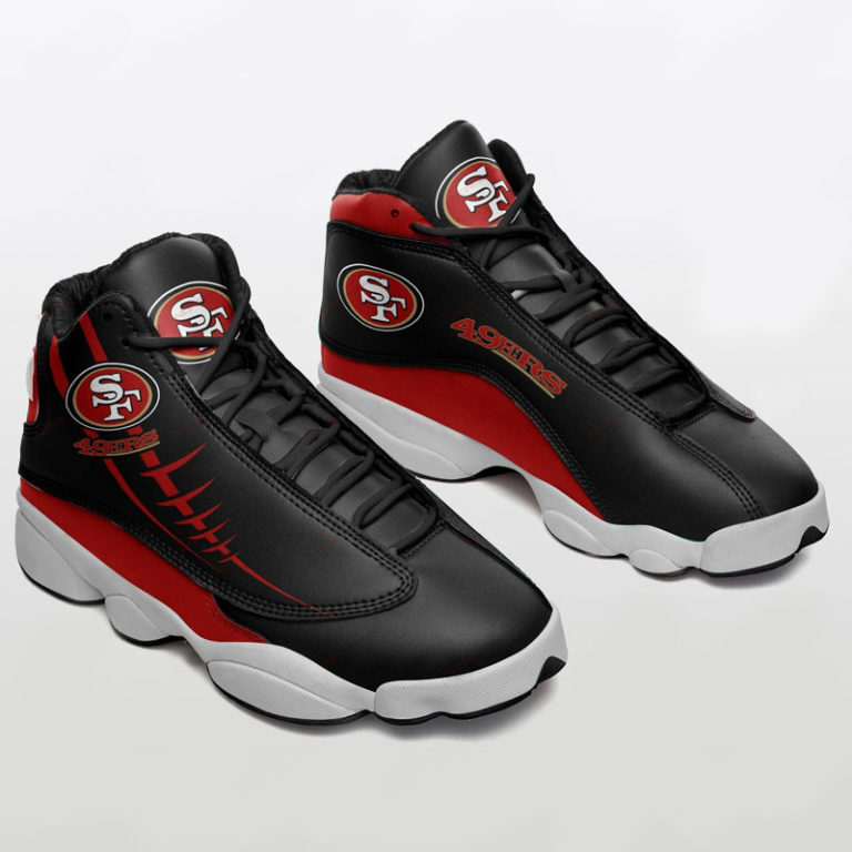 San Francisco 49ers Football Jordan 13 Shoes – Sneakers