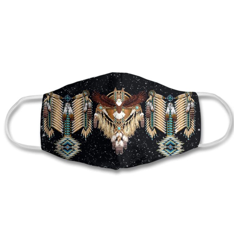 Eagle Native American Face Mask with PM2.5 Filter