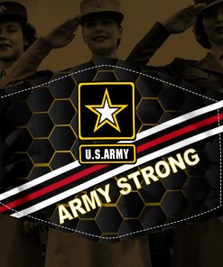 US Army Strong Face Mask with PM2.5 Filter