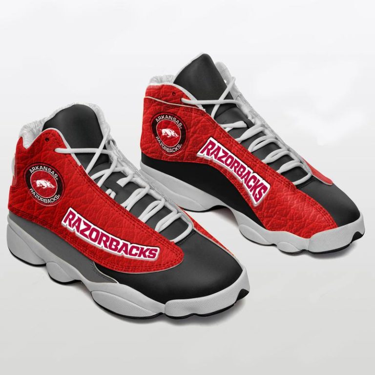 Arkansas Razorbacks Football Jordan 13 Sneaker