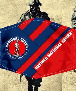 Retired National Guard Face Mask with PM2.5 Filter