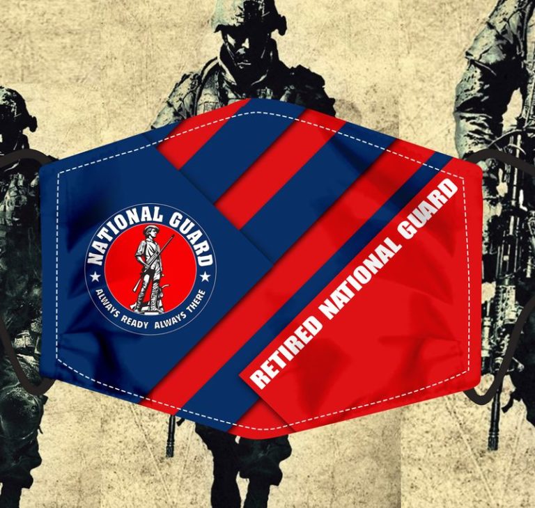 Retired National Guard Face Mask with PM2.5 Filter