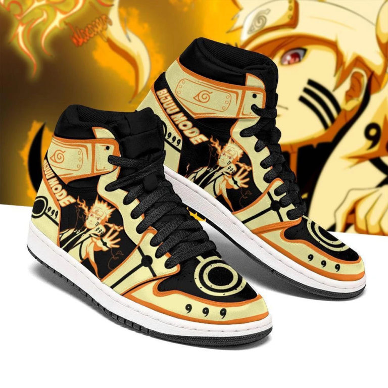 Naruto Rasenshuriken Air Jordan 1 High Shoes Robinplacefabrics