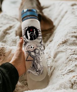 Jack & Sally Simply Meant To Be Water Tracker Bottle Jack & Sally Simply Meant To Be Water Tracker Bottle