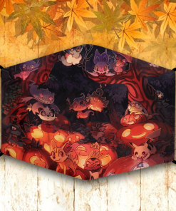 Pokemon Halloween Face Mask + PM2.5 Filter