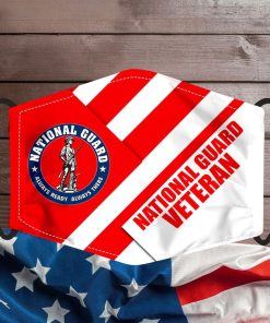 US National Guard Veteran Face Mask with PM2.5 Filter US National Guard Veteran Face Mask with PM2.5 Filter