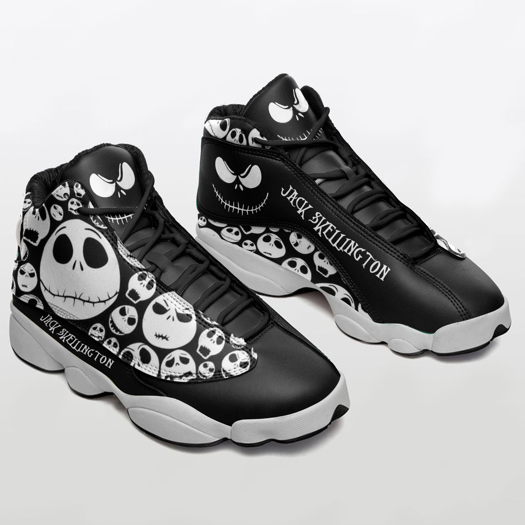 Jack Skellington Air Jordan 13 Sneaker Shoes - It's RobinLoriNOW!