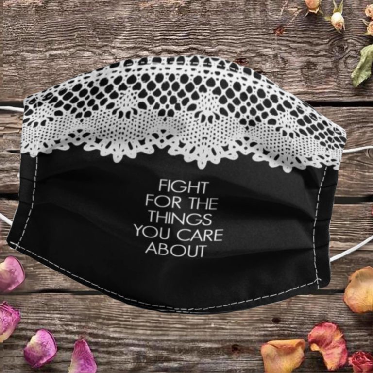 RBG Collar Fight For The Things You Care About Face Mask + PM2.5 Filter