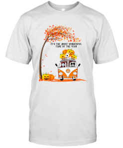 Jack Skellington Sally And Zero Pumpkin It’s The Most Wonderful Time Of The Year T-Shirt