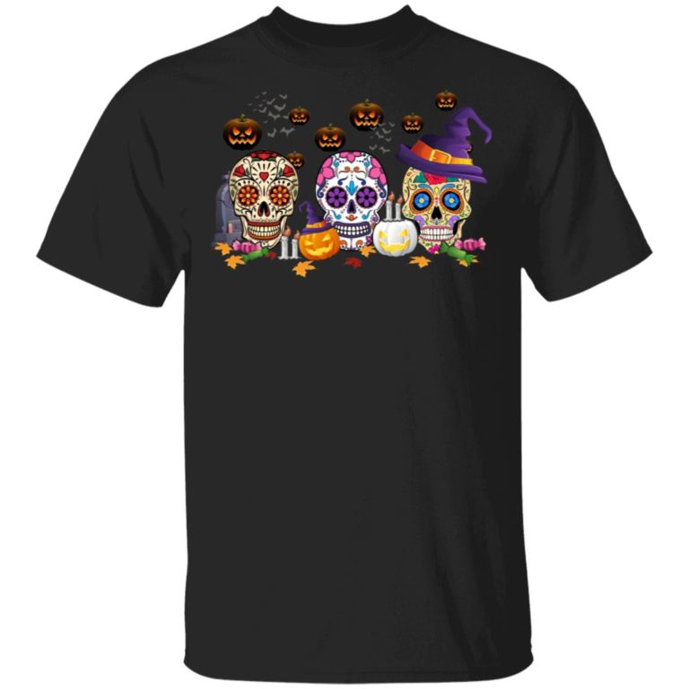 Skulls Witch Pumpkin Halloween