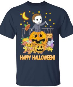 Michael Myers Chibi Boo Rip Happy Halloween