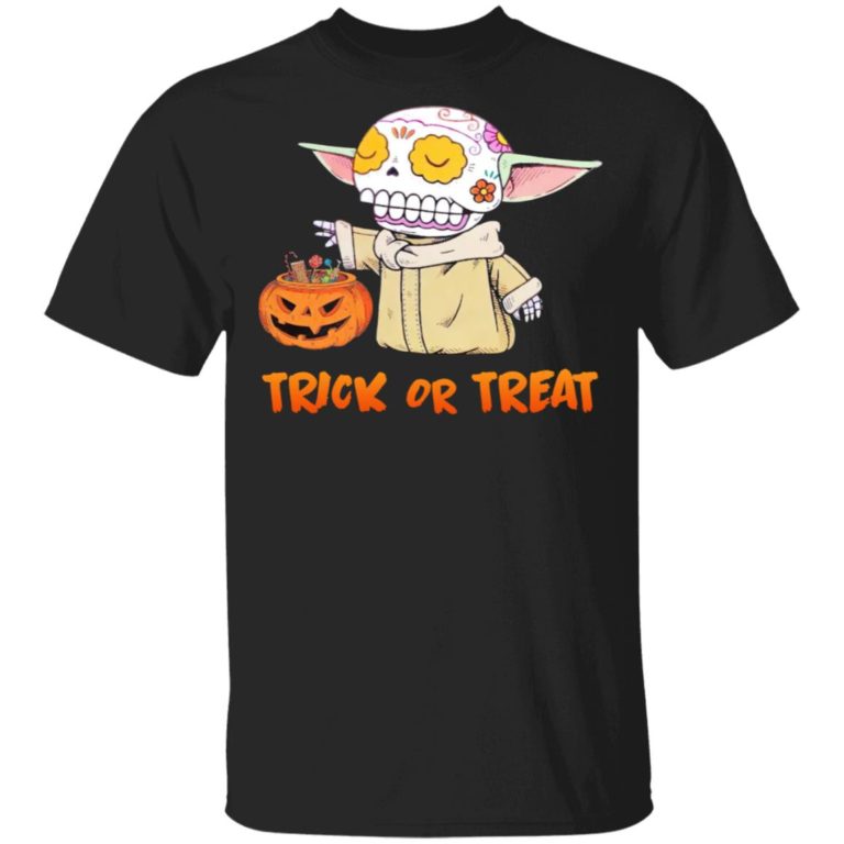 Baby Yoda Pumpkin Trick Or Treat Halloween