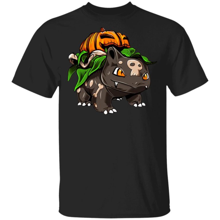Pumpkin Halloween Bulbasaur Shirt