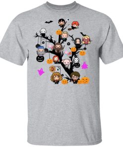 Harry Potter Characters Chibi On Halloween Tree Harry Potter Characters Chibi On Halloween Tree