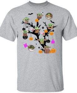 Baby Yoda And Pumpkin Tree Halloween Baby Yoda And Pumpkin Tree Halloween