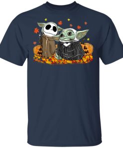 Baby Jack Skellington And Baby Yoda Happy Halloween Baby Jack Skellington And Baby Yoda Happy Halloween