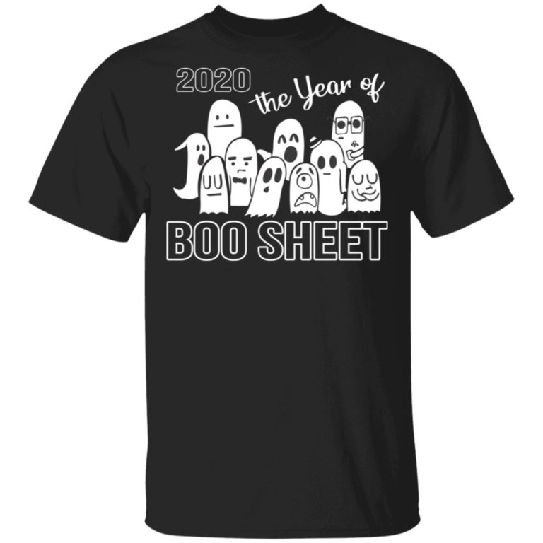 Funny Ghost – 2020 The Year Of Boo Sheet Shirt