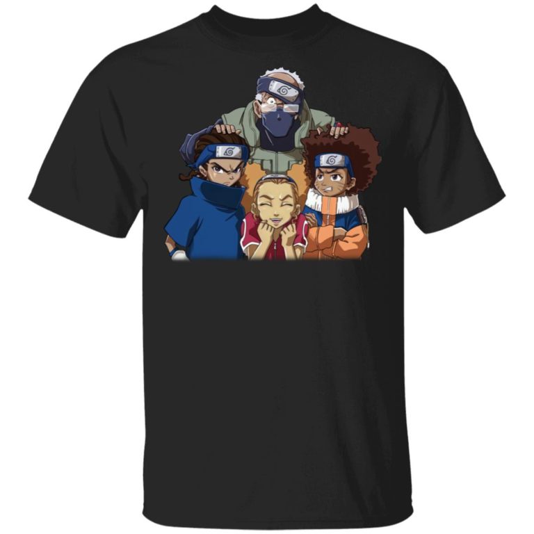 Boondocks Naruto Team 7 Costumes T-Shirt