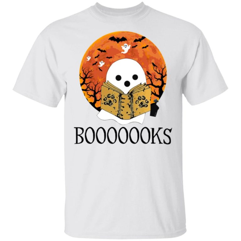 Ghost Reading Books Halloween
