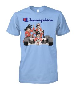 Akira Toriyama and Ayrton Senna Goku Champion T Shirt
